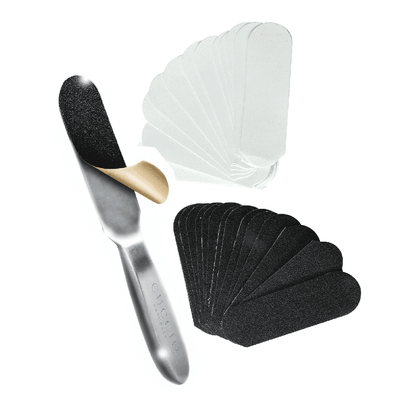 CUCCIO – Recarga de 50un Lima Autocolante Branca 180(p/Lima S.Steel Pedicure) (3208)