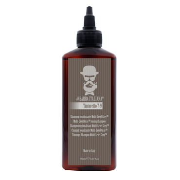 BARBA ITALIANA – TINTORETTO 7/9 Shampoo Tonalizante Multi Level Grey 150ml
