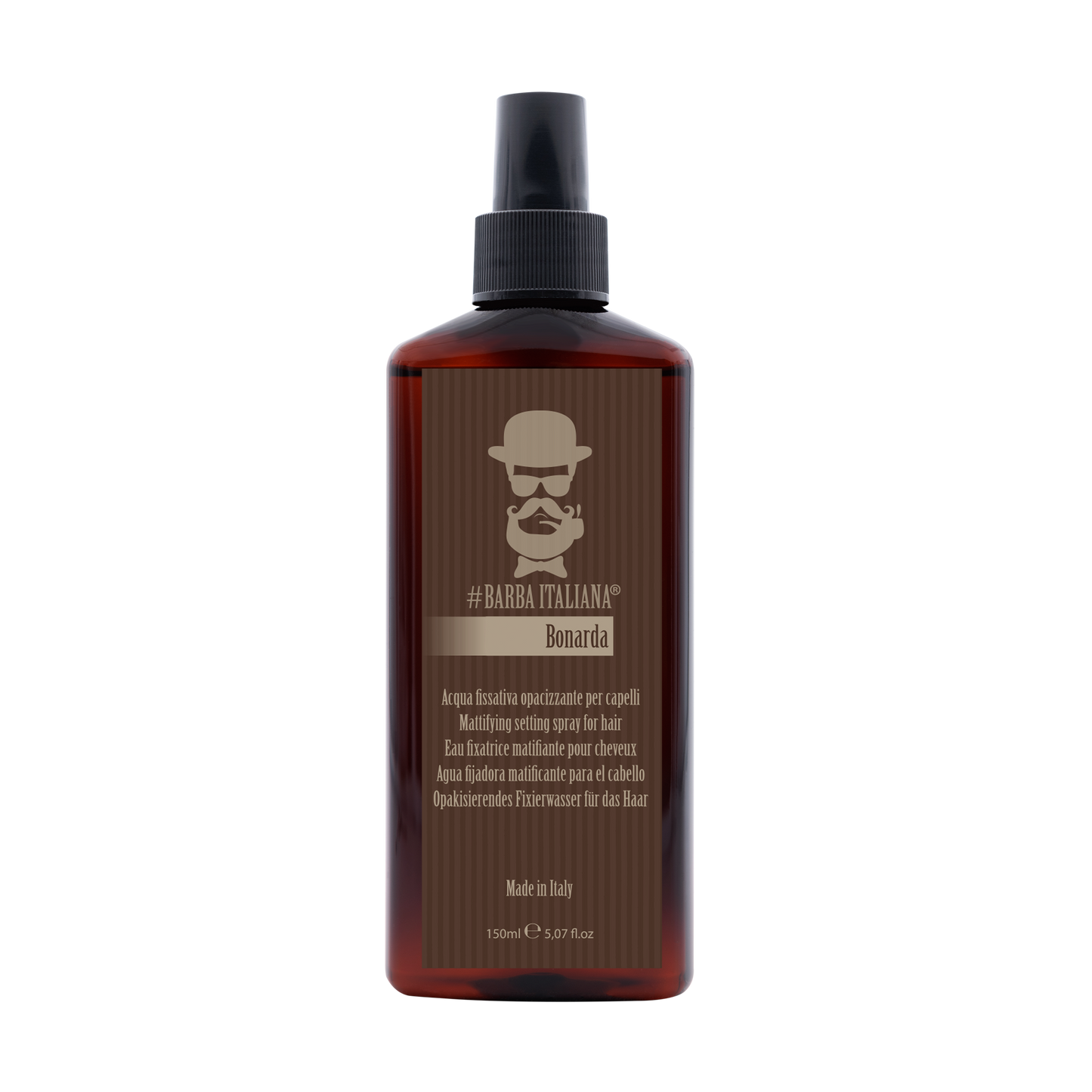 BARBA ITALIANA – BONARDA Spray Fixação Sem Gás Mate, Strong 150ml