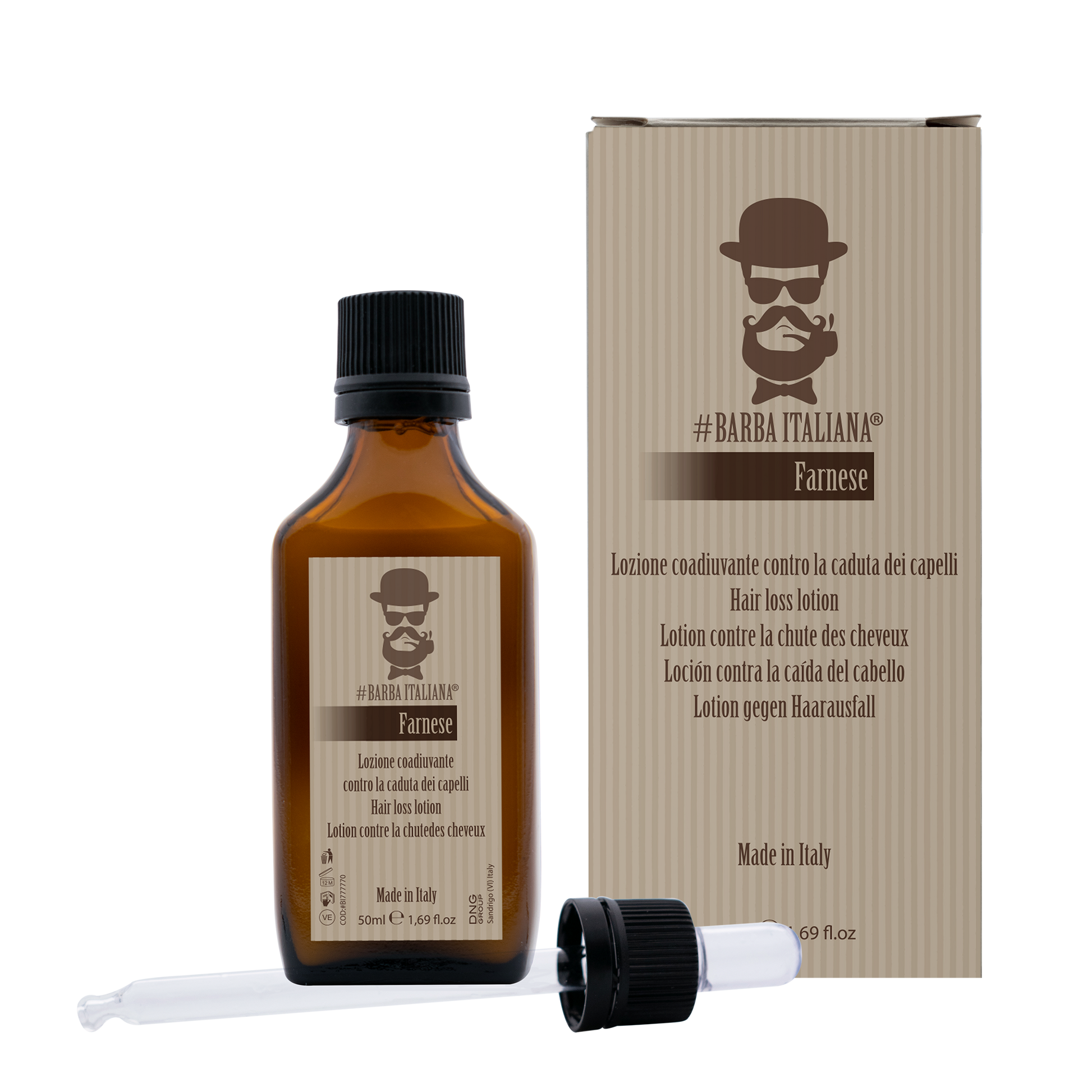 BARBA ITALIANA – FARNESE Loção Anti-Queda 50ml