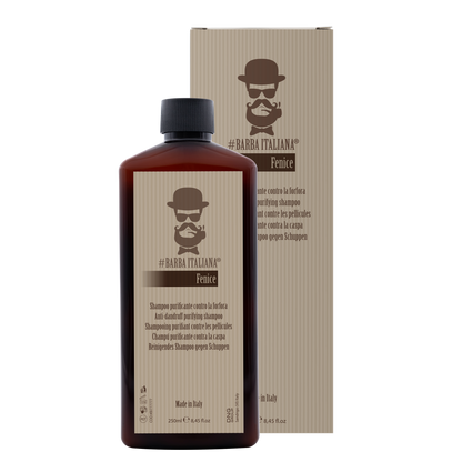 BARBA ITALIANA – FENICE Shampoo Anti-Caspa e Oleosidade 250ml