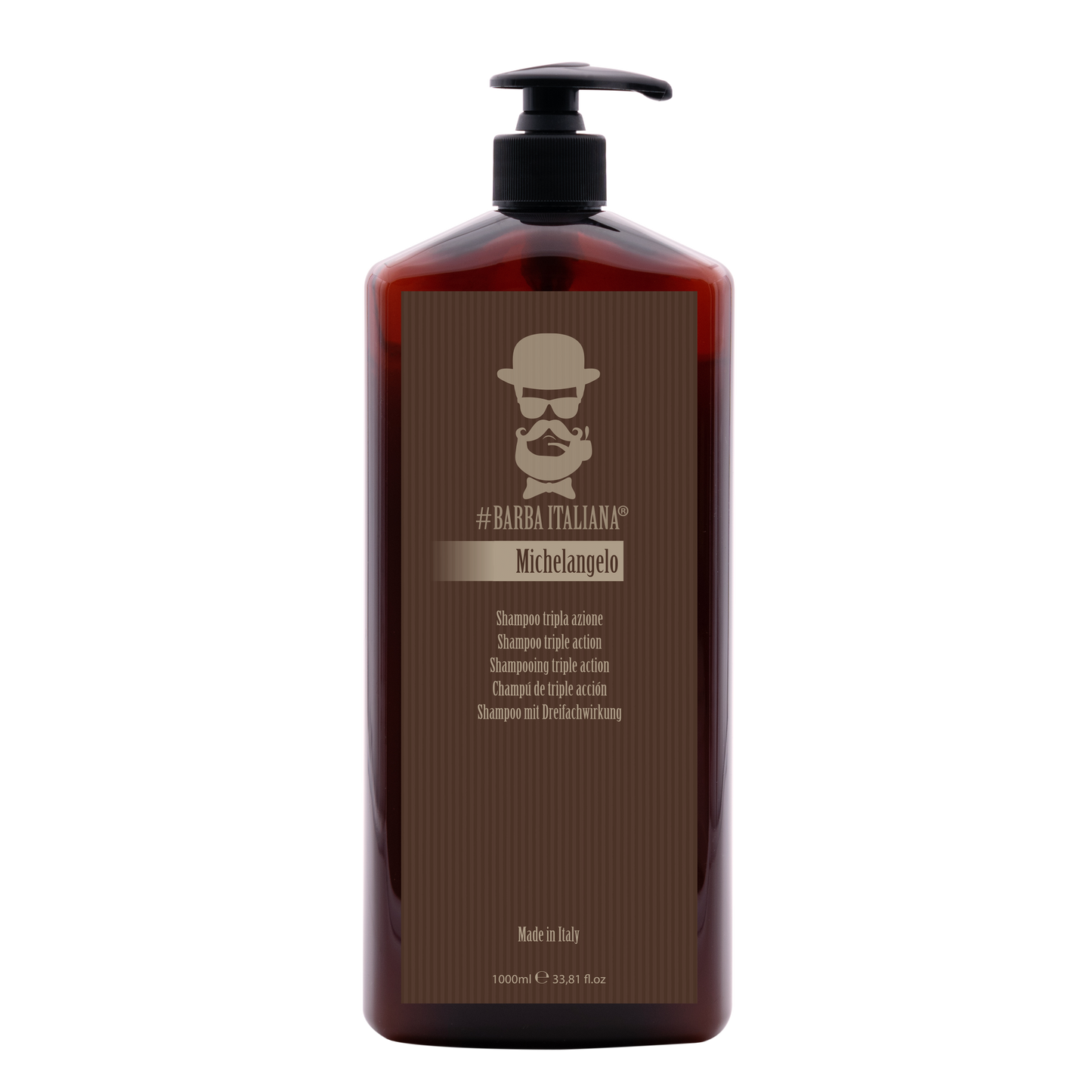 BARBA ITALIANA – MICHELANGELO Shampoo Tripla Ação 1000ml