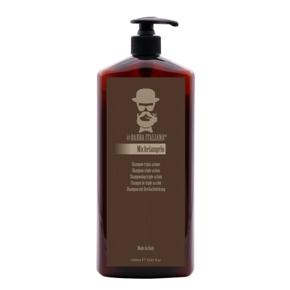 BARBA ITALIANA – MICHELANGELO Shampoo Tripla Ação 1000ml