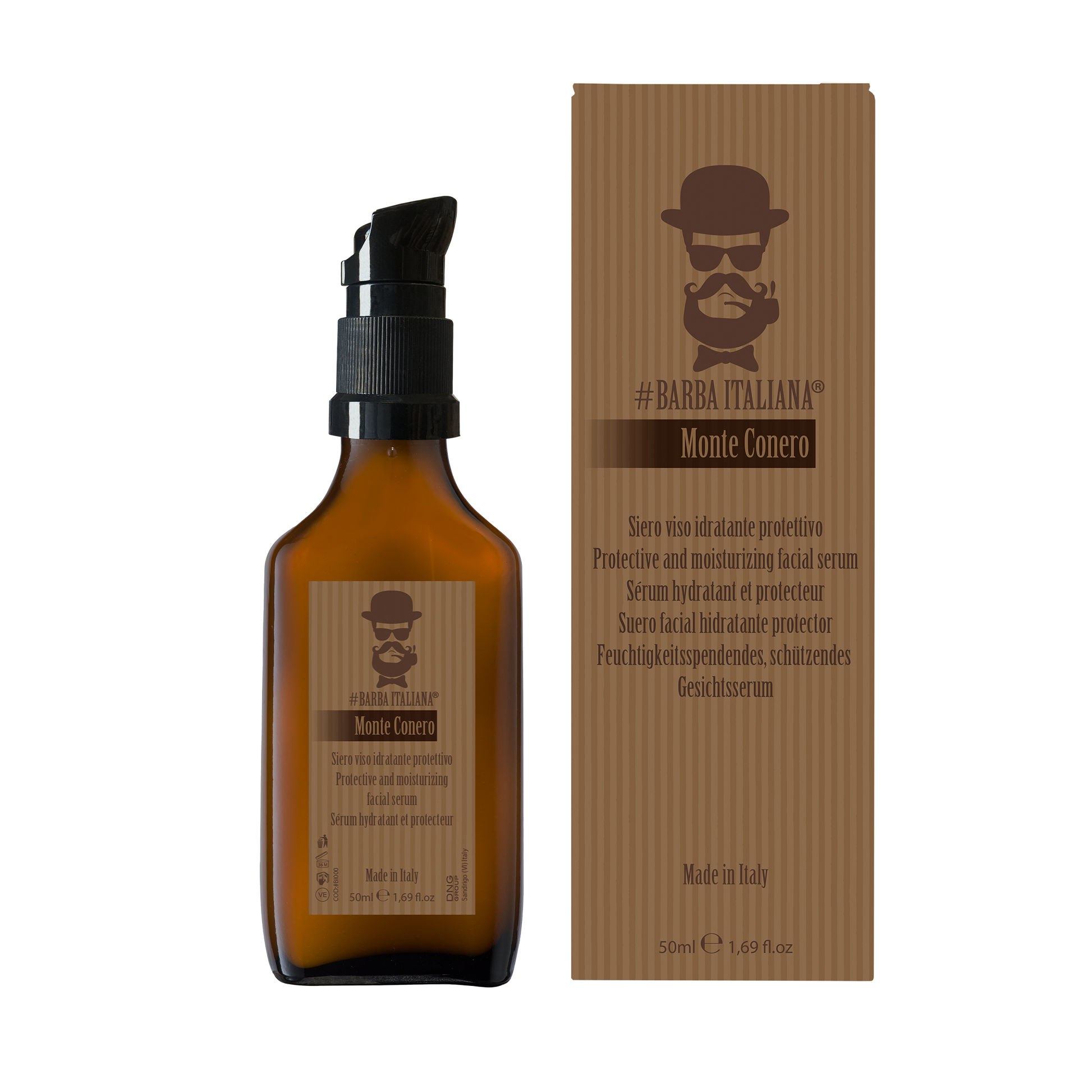 BARBA ITALIANA – MONTE CONERO Sérum Facial Protetor e Hidratante 50ml