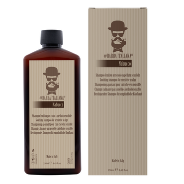 BARBA ITALIANA – NABUCCO Shampoo Calmante Couro Cabeludo Sensível 250ml