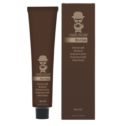 BARBA ITALIANA – NERO D'AVOLA Black Gel, Medium 120ml