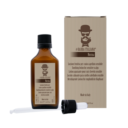 BARBA ITALIANA – NORMA Loção Calmante Couro Cabeludo Sensível 50ml