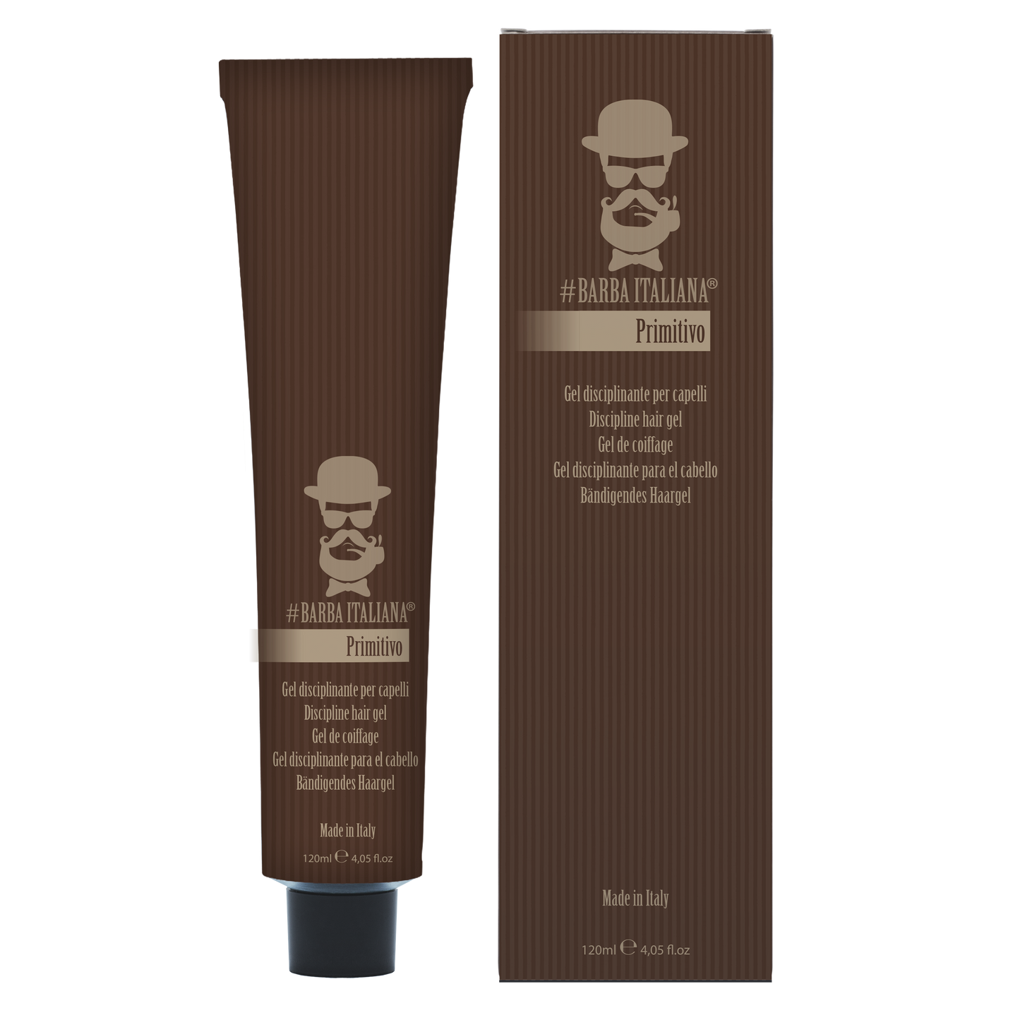 BARBA ITALIANA – PRIMITIVO Gel Disciplinador, Medium 120ml