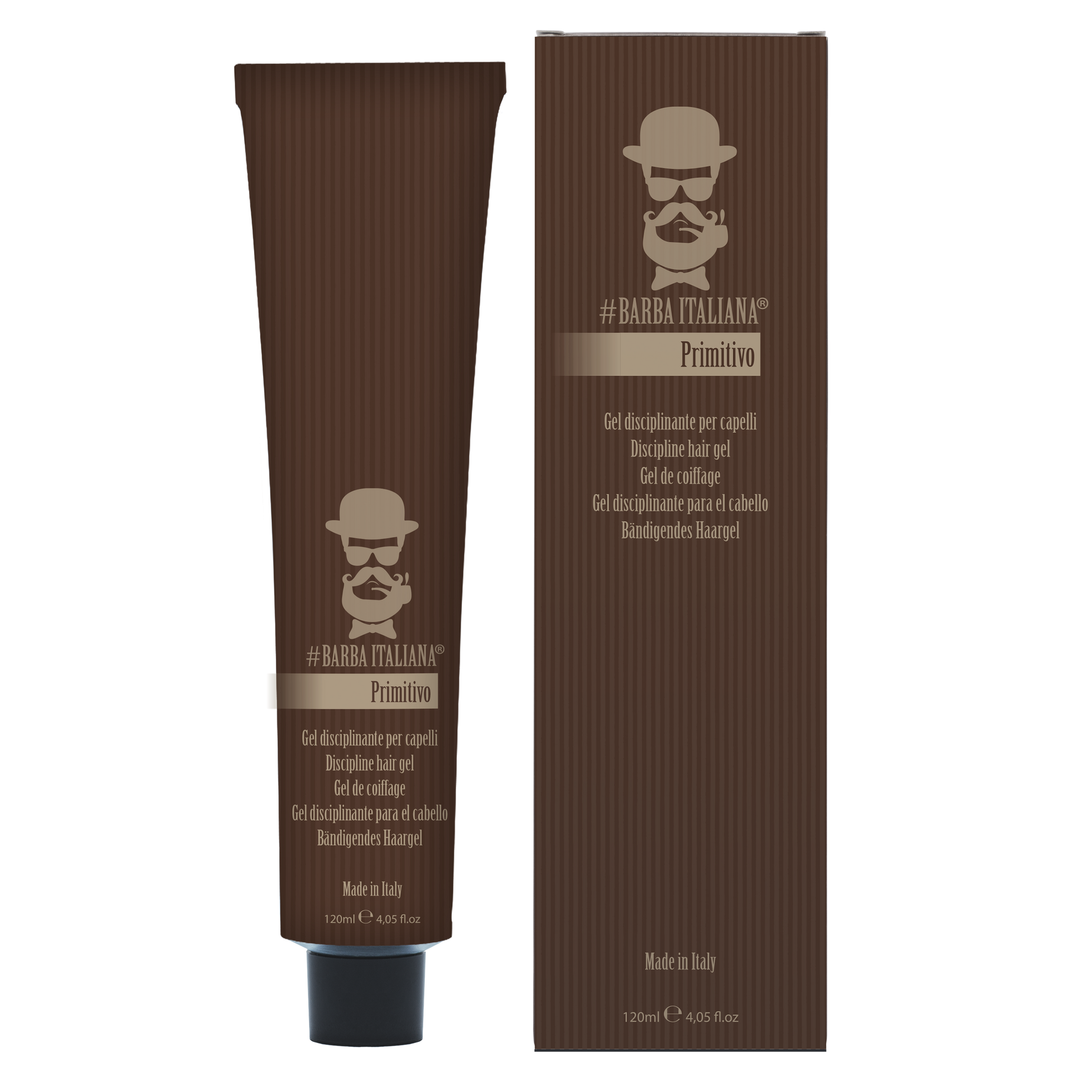 BARBA ITALIANA – PRIMITIVO Gel Disciplinador, Medium 120ml