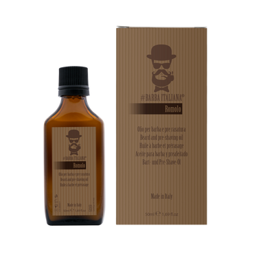 BARBA ITALIANA – ROMOLO Óleo de Barba ou de Pré-Shaving 50ml
