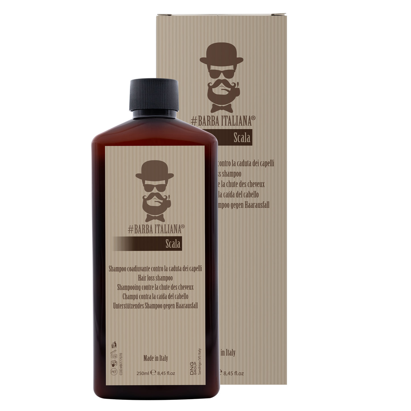 BARBA ITALIANA – SCALA Shampoo Anti-Queda 250ml