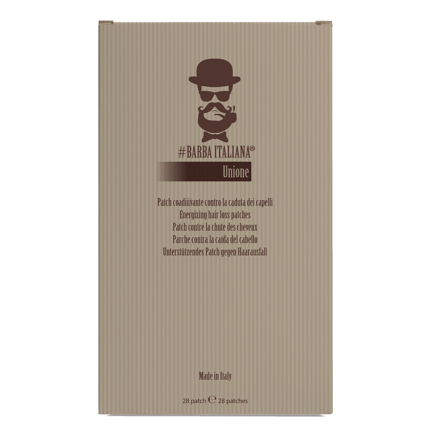 BARBA ITALIANA – UNIONE Energizing Patches Anti-Queda 28un