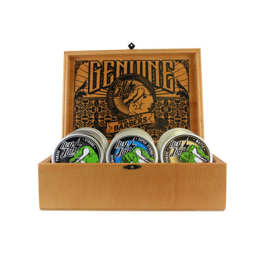 HEY JOE – Pomade Box (Expositor Madeira de Ceras de 100ml)