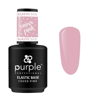PURPLE - Elastic Base 15ml Cover Pink - P1449