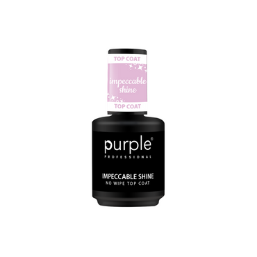 PURPLE - Impeccable Shine Top Coat Sem Goma - 15ml