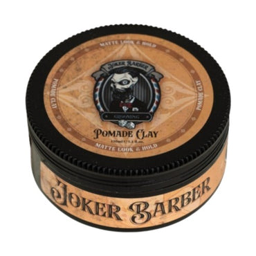JOKER Barber - Cera Pomade Clay, Forte, Mate, 150ml