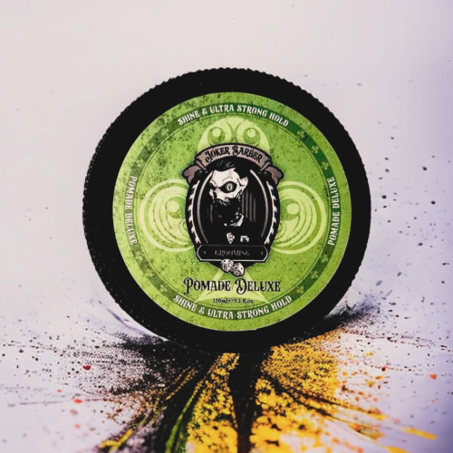 JOKER Barber - Cera Pomade Deluxe, Extra Forte, Brilho, 150ml