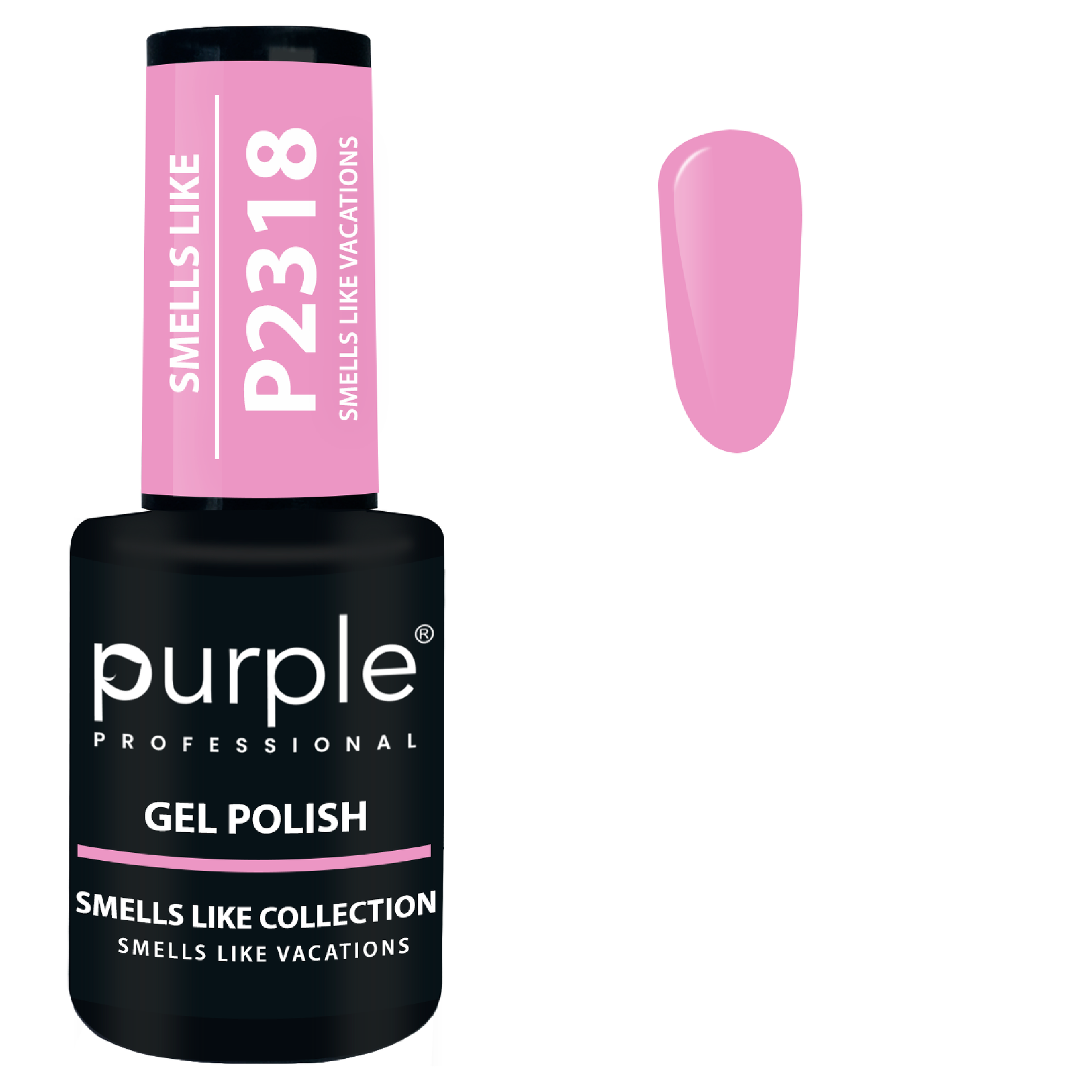 PURPLE - Verniz Gel Rosas 10ml Smells Like Vacations - P2318
