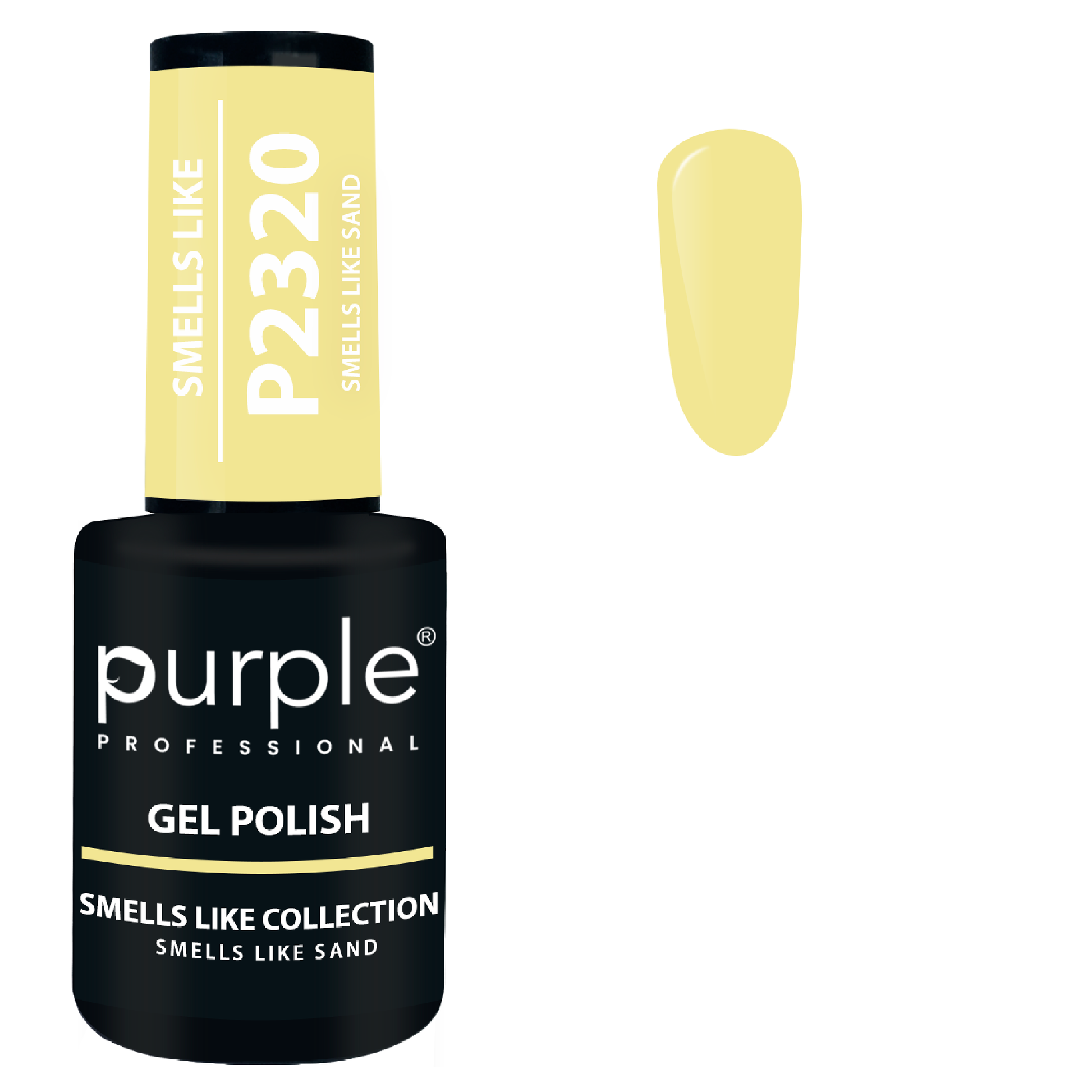 PURPLE - Verniz Gel Amarelos 10ml Smells Like Sand - P2320