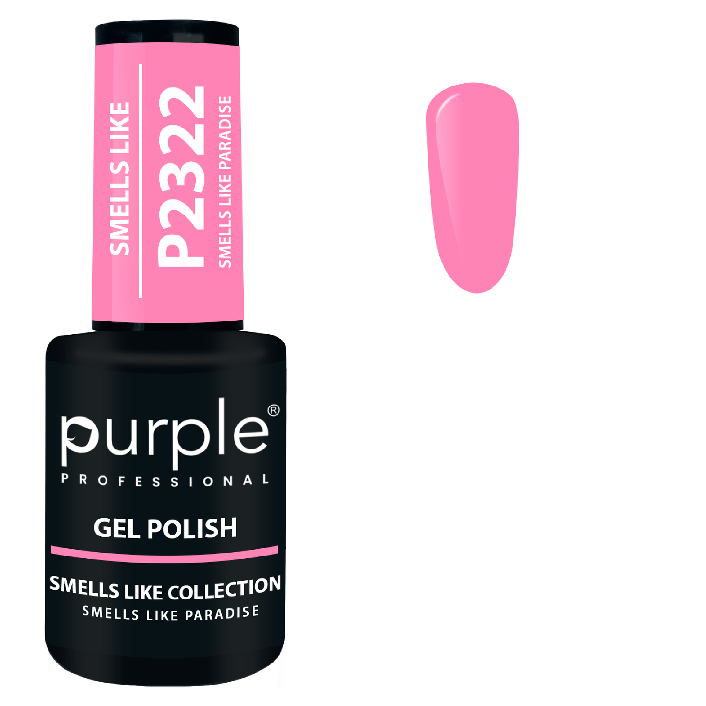 PURPLE - Verniz Gel Rosas 10ml Smells Like Paradise - P2322
