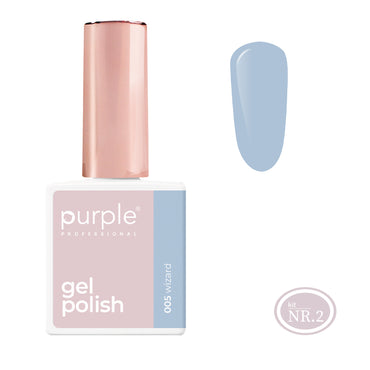 PURPLE - Verniz Gel Azuis 10ml (Nova Embalagem) WIZARD 005