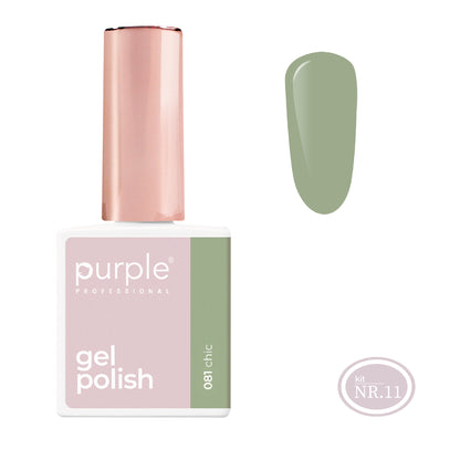 PURPLE - Verniz Gel Verdes 10ml (Nova Embalagem)