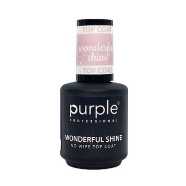PURPLE - Wonderful Shine Top Coat Sem Goma 15ml - P1546