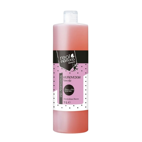 REAL NATURA - Removedor de Verniz C/Óleo de Amêndoas Doces (Acetona)1000ml