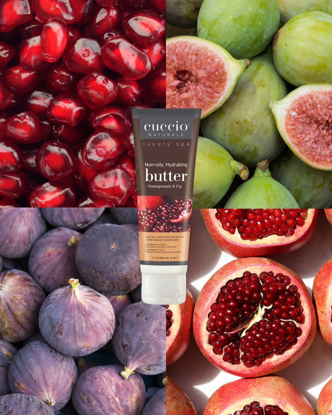 CUCCIO – Manteiga Hidratante Tubo Butter Pomegranate & Fig 113g Cuccio (3377)