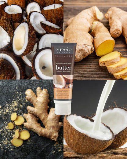 CUCCIO – Manteiga Hidratante Tubo Butter Coconut & White Ginger 113g Cuccio (3380)