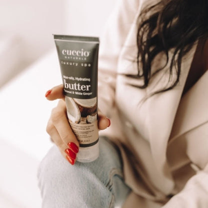 CUCCIO – Manteiga Hidratante Tubo Butter Coconut & White Ginger 113g Cuccio (3380)