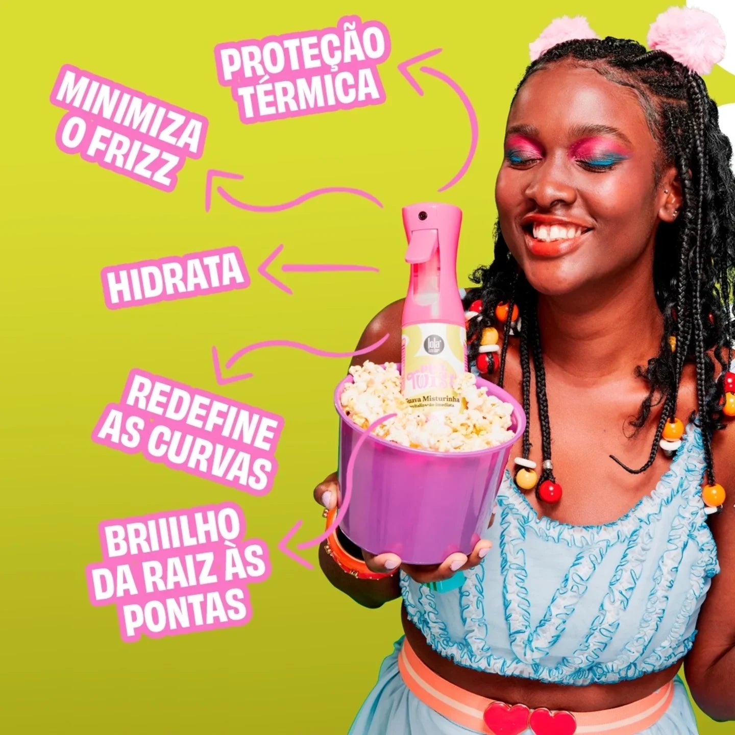 LOLA - Plot Twist - Reativador de Cachos Guava Misturinha 250ml