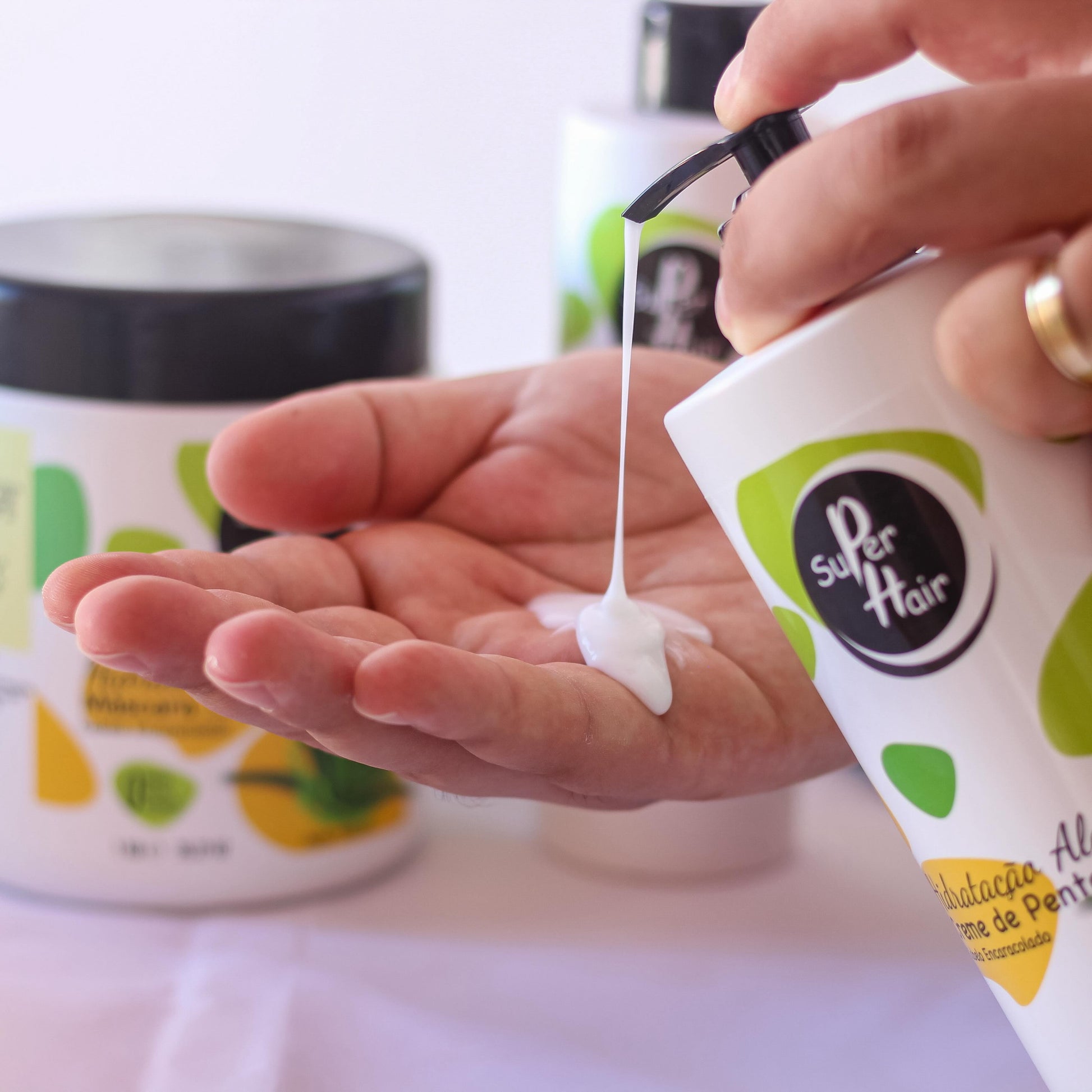 SUPER HAIR - Creme de Pentear Hidratação Aloe Vera 750ml