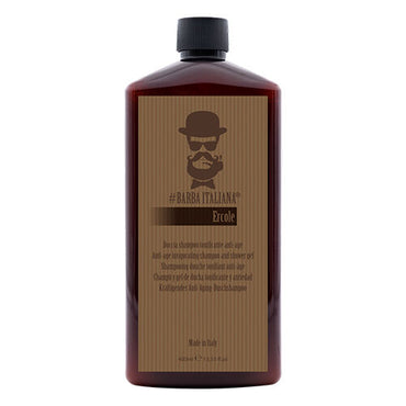 BARBA ITALIANA – ERCOLE Shampoo e Gel Banho Anti-Idade Revigorante 400ml