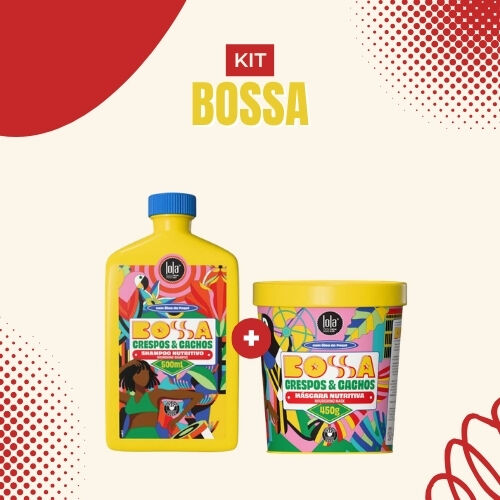 LOLA - Kit Bossa - Shampoo 500ml + Máscara 450gr