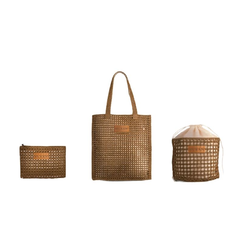 MURAN - PACK 3 Spicy Shiny - Mala + Bolsa + Necessaire