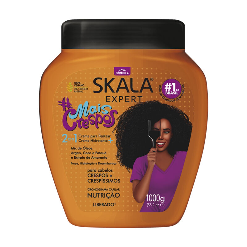 SKALA - Creme de Tratamento MAIS CRESPOS - 1000g