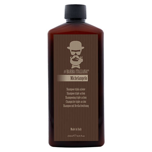 BARBA ITALIANA – MICHELANGELO Shampoo Tripla Ação 250ml
