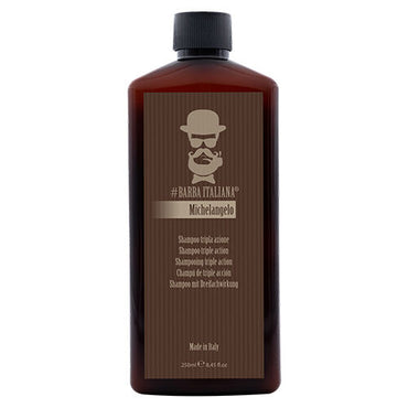 BARBA ITALIANA – MICHELANGELO Shampoo Tripla Ação 250ml