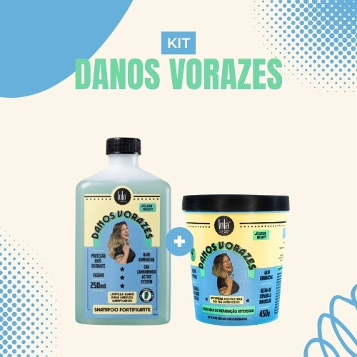 LOLA - Kit Danos Vorazes - Shampoo 250ml + Condicionador 250ml