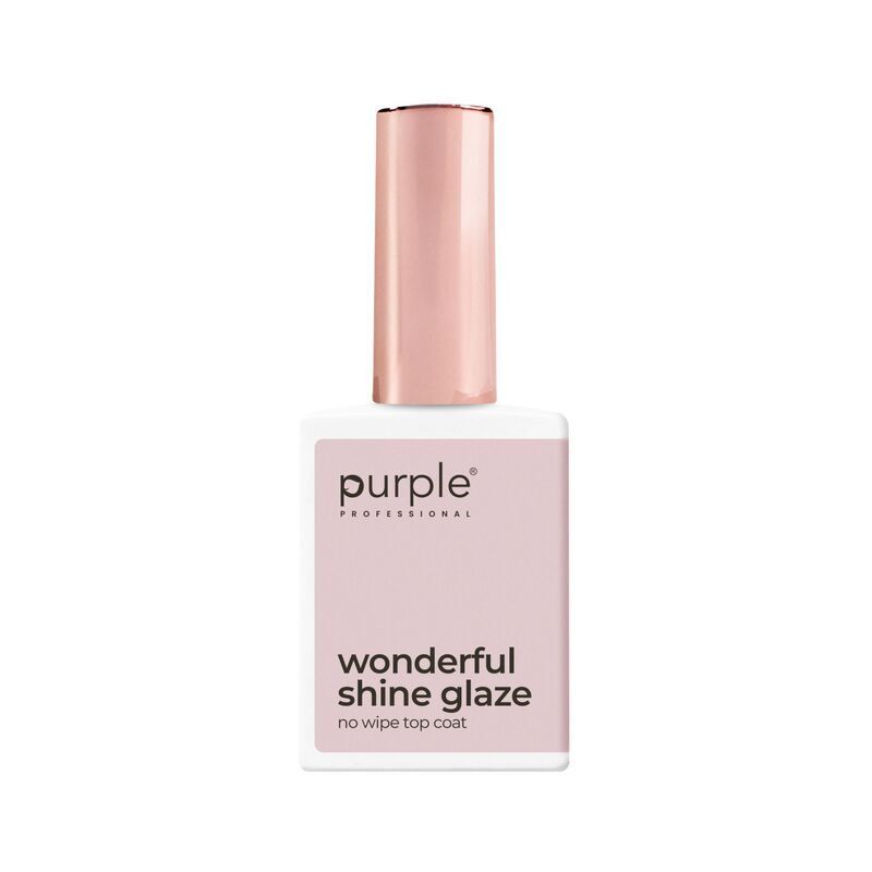PURPLE - Wonderful Shine No Glaze Top Coat Sem Goma 15ml - P2464