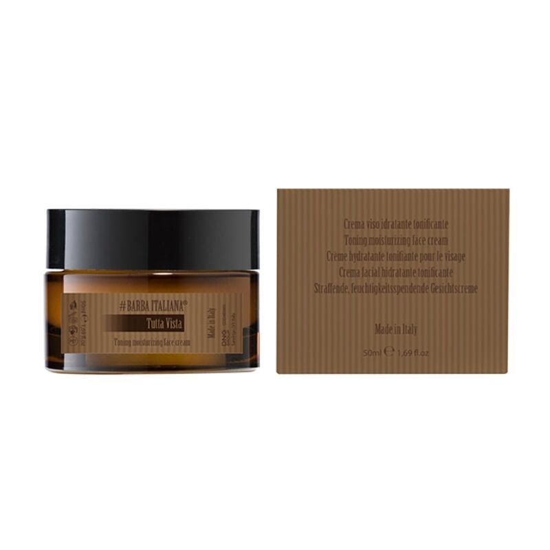 BARBA ITALIANA – TUTTA VISTA Creme Facial Tonificante e Hidratante 50ml