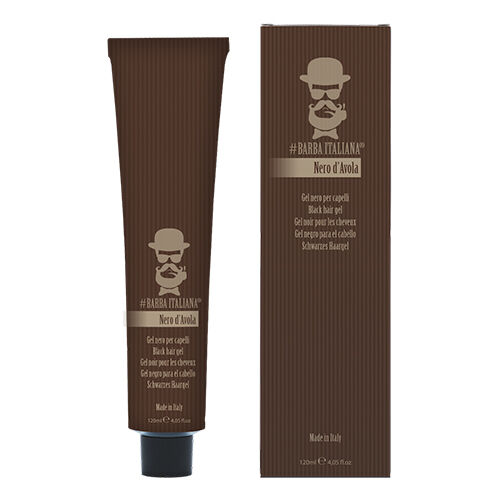 BARBA ITALIANA – NERO D'AVOLA Black Gel, Medium 120ml