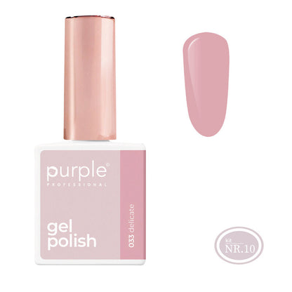 PURPLE - Verniz Gel Nudes 10ml (Nova Embalagem)