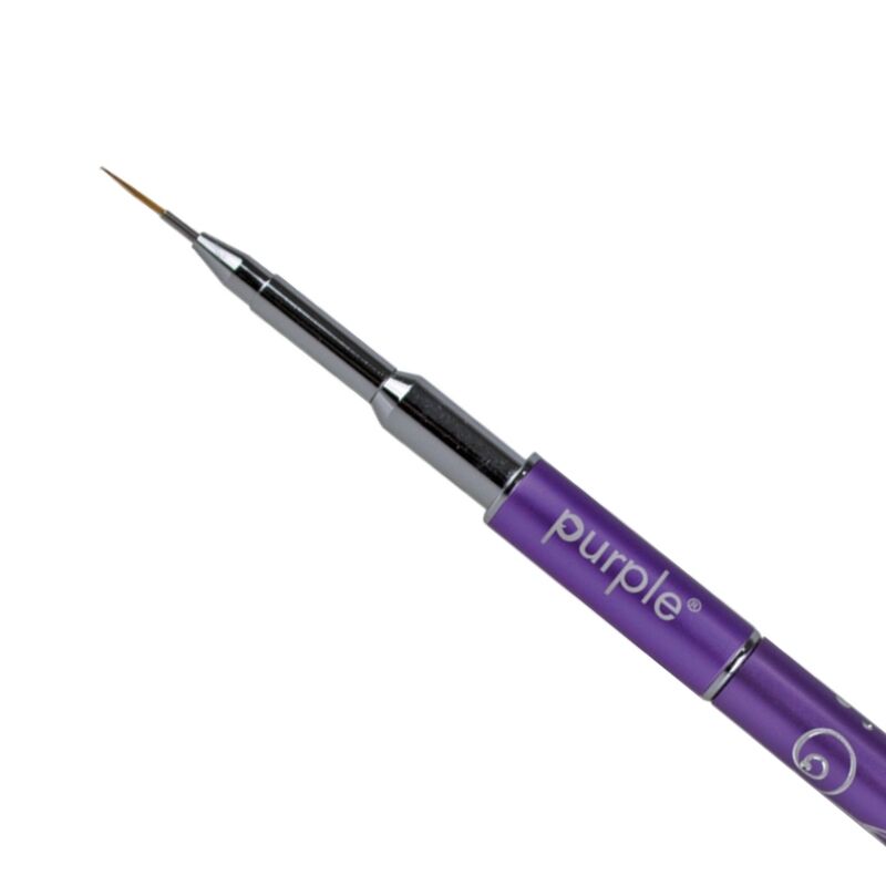 PURPLE - Pincel Nylon Nail Art #00 - P1543