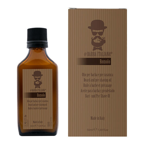 BARBA ITALIANA – ROMOLO Óleo de Barba ou de Pré-Shaving 50ml
