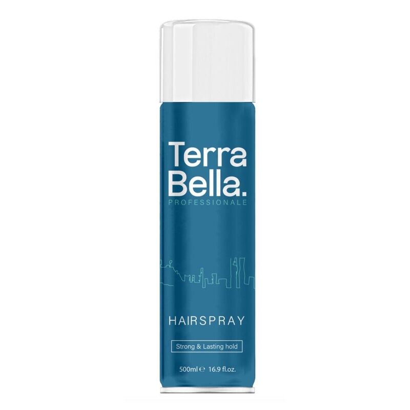 TERRA BELLA - Laca Lasting Hold, Forte 500ml