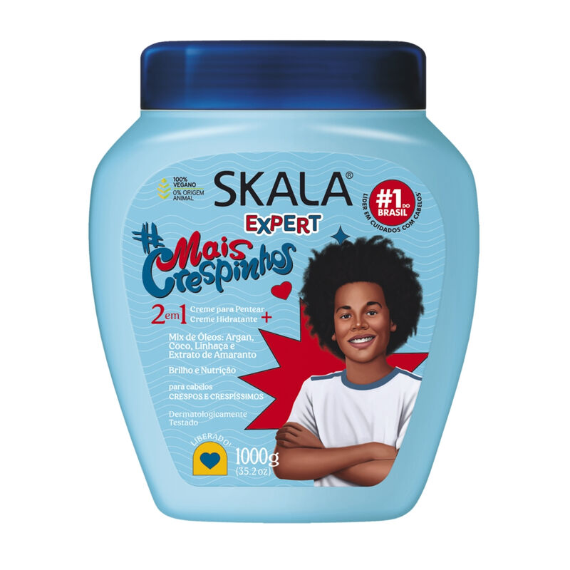SKALA - Creme de Tratamento MAIS CRESPINHOS - 1000g