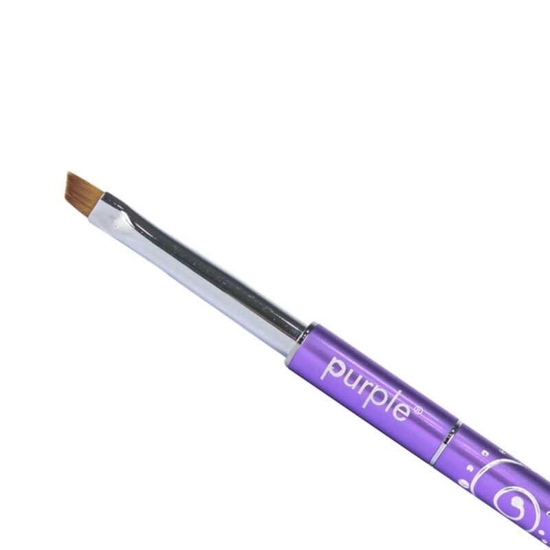 PURPLE - Pincel Nylon Slant One Stroke M #4 - P781