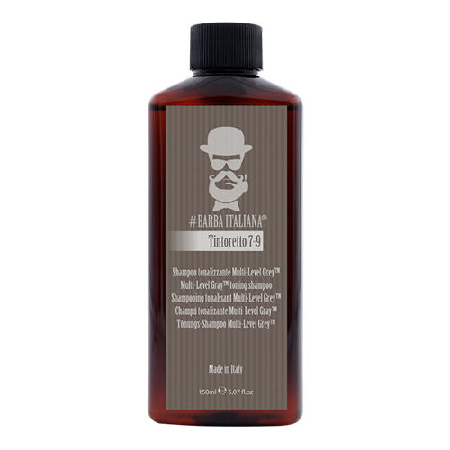 BARBA ITALIANA – TINTORETTO 7/9 Shampoo Tonalizante Multi Level Grey 150ml